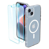 IPHONE COMBO OFFER - Spigen Clear Cover + Screen Protector + Camera Lens - Gadget Rebirth