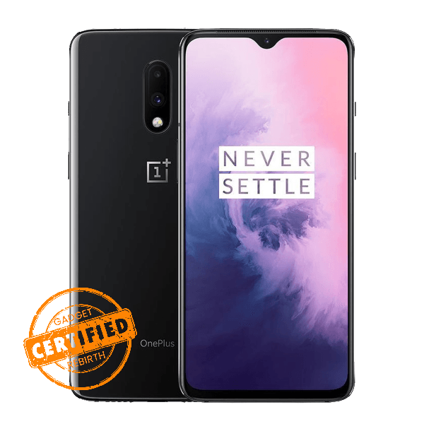 OnePlus 7 Refurbished - 6 GB / 128 GB Mirror Black - Gadget Rebirth