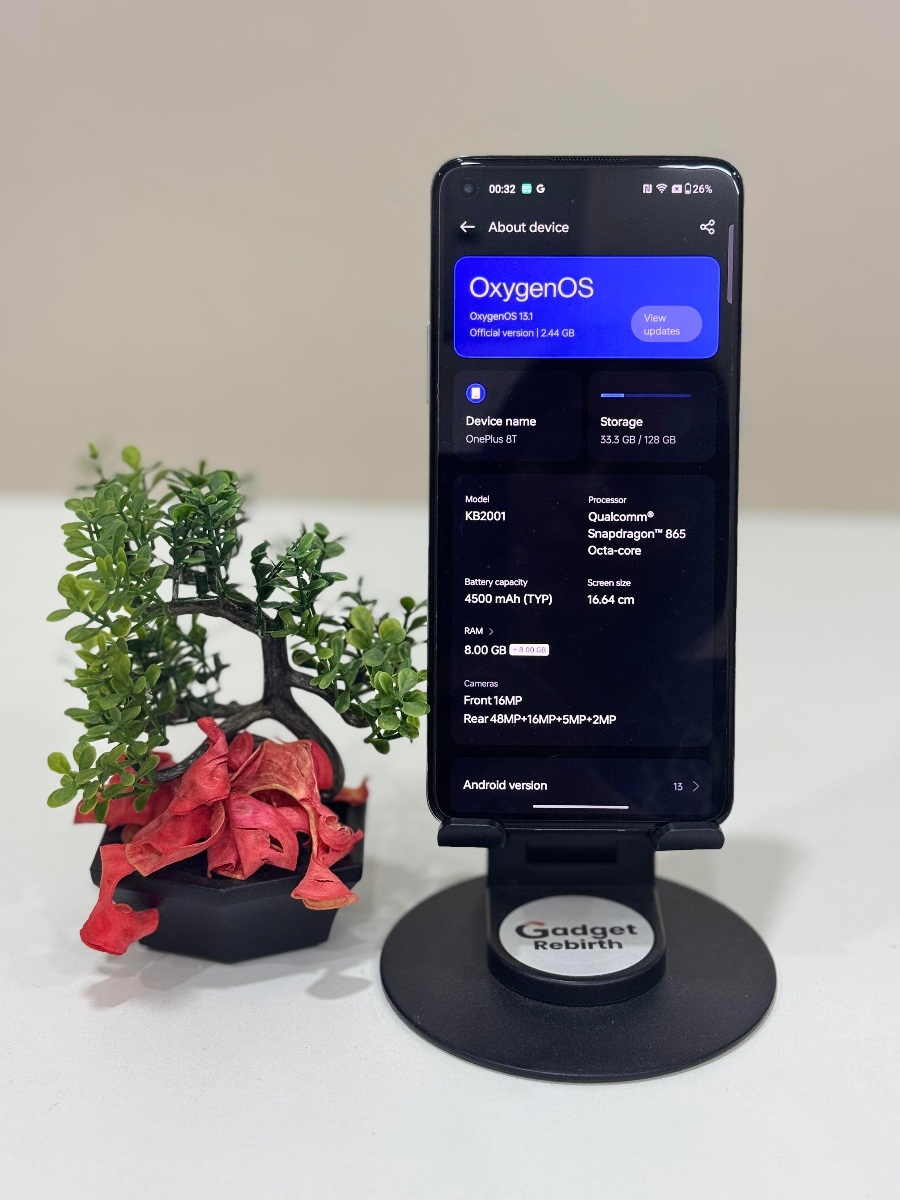 OnePlus 8T Refurbished - Gadget Rebirth
